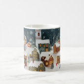 Mug Ville de Noël illustrative (Centre)