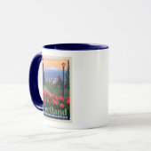 Mug Ville de Rose | Portland, Oregon (Devant gauche)