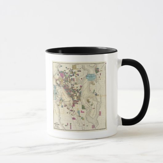 Mug Ville De Seattle Et Environs (Droite)