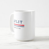 Mug Ville de Split Croatie (Devant gauche)