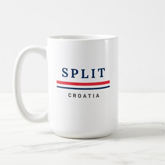 Mug Ville de Split Croatie (Gauche)