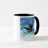 Mug Ville de Stingray, Grand Cayman, îles Caïmans, (Devant droit)