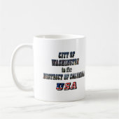 Mug Ville de Washington dans le district de Columbia U (Gauche)