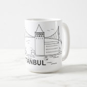 Mug Ville d'Istanbul (Devant droit)