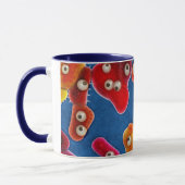 Mug Ville du cauchemar d'un Germaphobe des germes (Gauche)