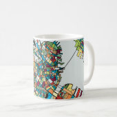 Mug Ville Etats-Unis de Boston (Devant droit)