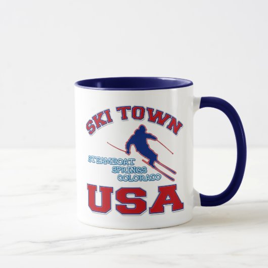 Mug Ville Etats-Unis, Steamboat Springs, le Colorado (Droite)