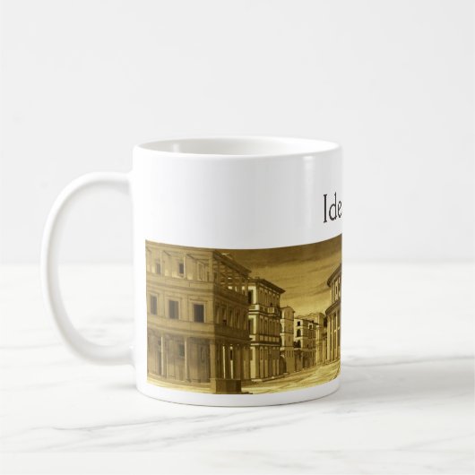 MUG VILLE IDÉALE/RENAISSANCE ARCHITECTURE, ARCHITECTE  (Gauche)