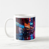 Mug Ville néon - Conception 1 (Gauche)