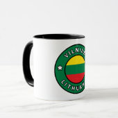 Mug Vilnius Lituanie (Devant gauche)