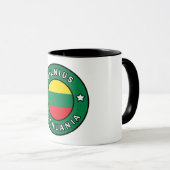 Mug Vilnius Lituanie (Devant droit)