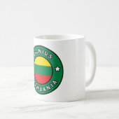 Mug Vilnius Lituanie (Devant droit)