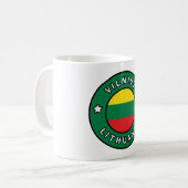 Mug Vilnius Lituanie (Devant gauche)