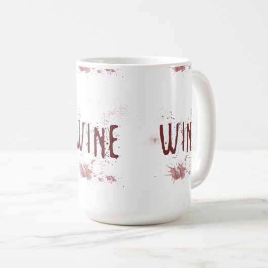 Mug Vin (Devant droit)