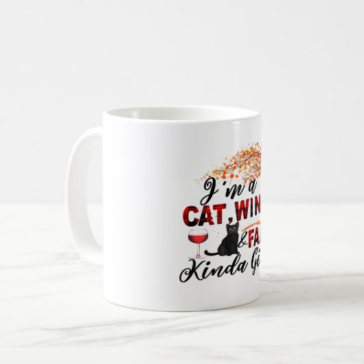 Mug Vin de chat (Devant gauche)