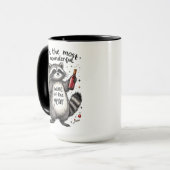 Mug Vin de l'année le plus merveilleux Raccoon (Devant gauche)