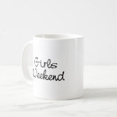 Mug Vin de week-end de filles (Devant gauche)