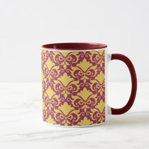 Mug Vin d'or Damask Bows