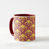 Mug Vin d'or Damask Bows (Devant gauche)