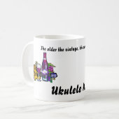 Mug Vin d'ukulélé (Devant gauche)