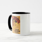 Mug Vin Mariani Danseuse Fille Versant Du Vin (Devant gauche)