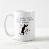 Mug Vin pour des occasions spéciales Drôle Chat (Gauche)