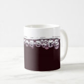 Mug Vin rouge alcool violet blanc (Devant droit)
