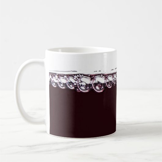 Mug Vin rouge alcool violet blanc (Gauche)