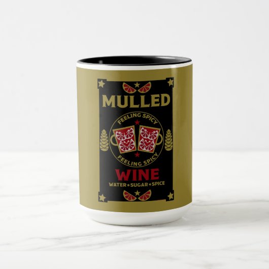 Mug Vin rouge chaud de Noël (Centre)