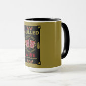 Mug Vin rouge chaud de Noël (Devant droit)