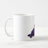 Mug Vin rouge et raisins pourpres (Gauche)