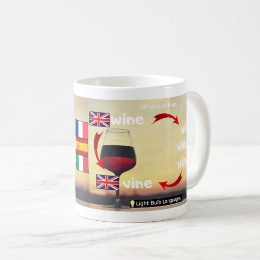 Mug Vin-vin-vino (Devant droit)