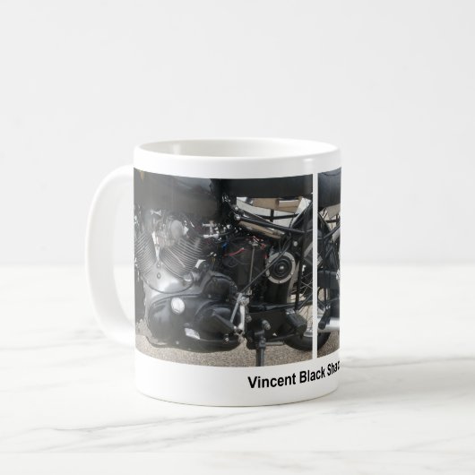 Mug Vincent Black Shadow. (Devant gauche)
