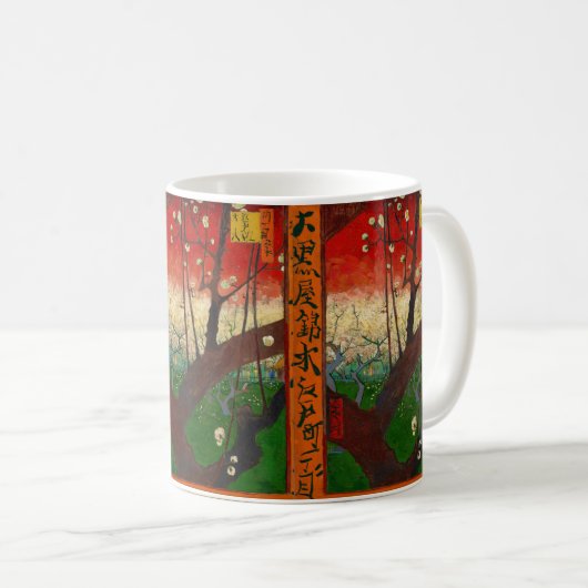 Mug Vincent van Gogh - Arbre à prune floraison (Devant droit)