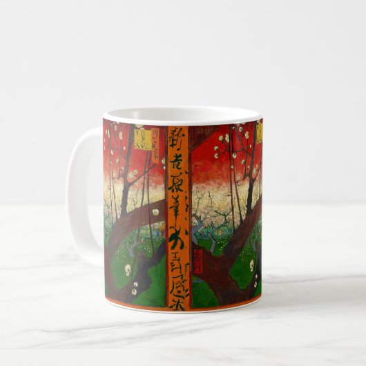 Mug Vincent van Gogh - Arbre à prune floraison (Devant gauche)