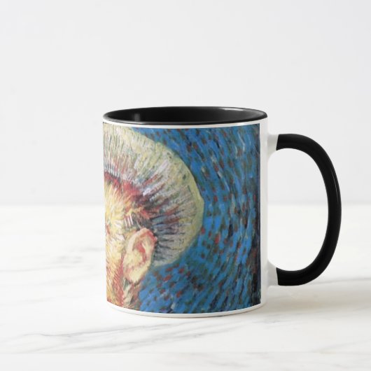 Mug Vincent Van Gogh Autoportrait Avec Casquette Gray  (Droite)