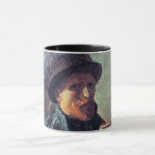Mug Vincent Van Gogh - Autoportrait Dark Felt Casquett (Centre)
