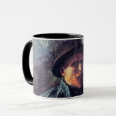 Mug Vincent Van Gogh - Autoportrait Dark Felt Casquett (Devant gauche)