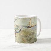 Mug Vincent van Gogh - Bateaux de pêche sur la plage (Devant droit)