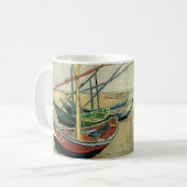 Mug Vincent van Gogh - Bateaux de pêche sur la plage (Devant gauche)