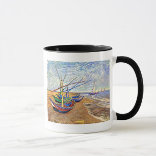 Mug Vincent Van Gogh - Bateaux De Pêche Sur La Plage