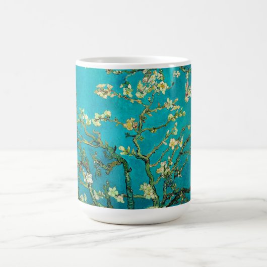Mug Vincent Van Gogh Blossoming Almond Tree Floral Art (Centre)
