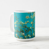 Mug Vincent Van Gogh Blossoming Almond Tree Floral Art (Devant gauche)