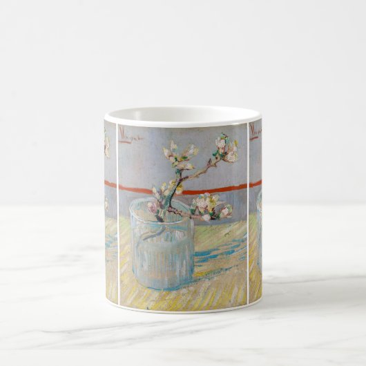 Mug Vincent van Gogh - Branche d'amandes en verre (Centre)
