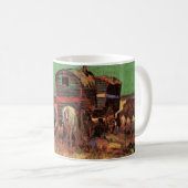 Mug Vincent van Gogh - Campement de Tsiganes Caravanes (Devant droit)