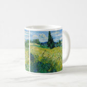 Mug Vincent van Gogh - Champ de blé vert avec Cypress (Devant droit)