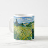 Mug Vincent van Gogh - Champ de blé vert avec Cypress (Devant gauche)
