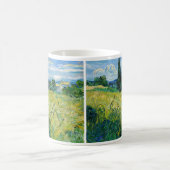 Mug Vincent van Gogh - Champ de blé vert avec Cypress (Centre)