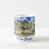 Mug Vincent van Gogh - cottages avec les toits (Centre)
