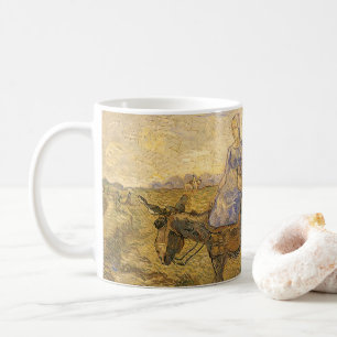 Mug Vincent van Gogh - Couple de paysans allant au tra